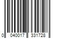 Barcode Image for UPC code 00400173317293