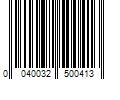 Barcode Image for UPC code 0040032500413