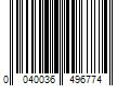 Barcode Image for UPC code 0040036496774