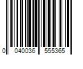 Barcode Image for UPC code 0040036555365