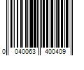 Barcode Image for UPC code 0040063400409