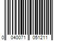 Barcode Image for UPC code 0040071051211