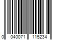 Barcode Image for UPC code 0040071115234