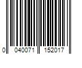 Barcode Image for UPC code 0040071152017