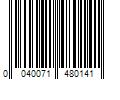 Barcode Image for UPC code 0040071480141