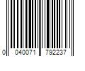 Barcode Image for UPC code 0040071792237