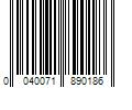 Barcode Image for UPC code 0040071890186