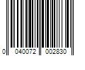 Barcode Image for UPC code 0040072002830