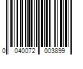 Barcode Image for UPC code 0040072003899