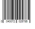 Barcode Image for UPC code 0040072025785