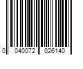 Barcode Image for UPC code 0040072026140