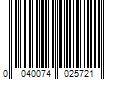 Barcode Image for UPC code 0040074025721