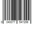 Barcode Image for UPC code 0040077547299