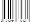 Barcode Image for UPC code 0040094110308