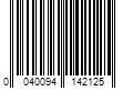 Barcode Image for UPC code 0040094142125