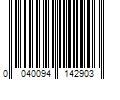 Barcode Image for UPC code 0040094142903