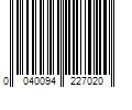 Barcode Image for UPC code 0040094227020