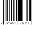 Barcode Image for UPC code 0040094247141