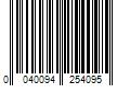 Barcode Image for UPC code 0040094254095