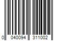 Barcode Image for UPC code 0040094311002