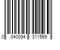 Barcode Image for UPC code 0040094311569