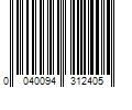 Barcode Image for UPC code 0040094312405