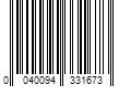 Barcode Image for UPC code 0040094331673