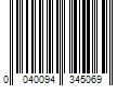 Barcode Image for UPC code 0040094345069