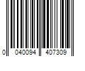 Barcode Image for UPC code 0040094407309