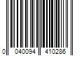 Barcode Image for UPC code 0040094410286