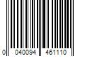 Barcode Image for UPC code 0040094461110