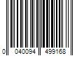 Barcode Image for UPC code 0040094499168