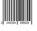 Barcode Image for UPC code 0040094499809