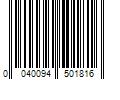 Barcode Image for UPC code 0040094501816