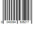 Barcode Image for UPC code 0040094535217