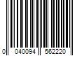 Barcode Image for UPC code 0040094562220