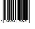 Barcode Image for UPC code 0040094597451