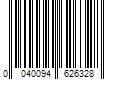 Barcode Image for UPC code 0040094626328