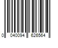 Barcode Image for UPC code 0040094626564