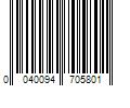 Barcode Image for UPC code 0040094705801