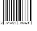 Barcode Image for UPC code 0040094763825