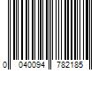 Barcode Image for UPC code 0040094782185