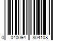 Barcode Image for UPC code 0040094804108