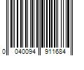 Barcode Image for UPC code 0040094911684