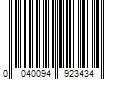 Barcode Image for UPC code 0040094923434