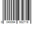 Barcode Image for UPC code 0040094932719