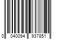 Barcode Image for UPC code 0040094937851