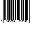 Barcode Image for UPC code 0040094938346