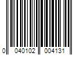 Barcode Image for UPC code 0040102004131