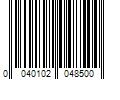 Barcode Image for UPC code 0040102048500